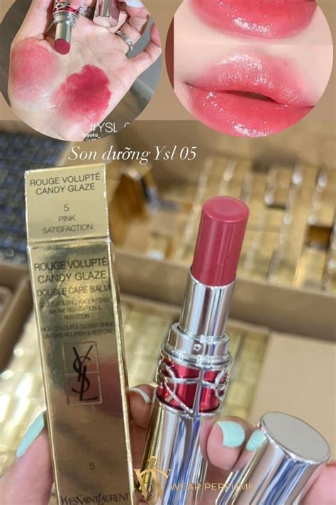 pink satisfaction ysl|yves saint laurent candy glaze.